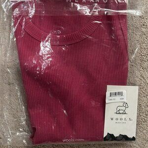 NEW WoolX Reagan ribbed tank